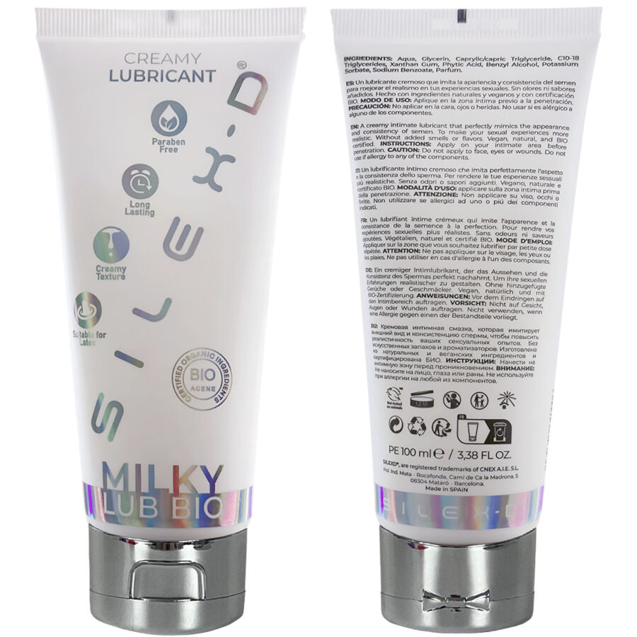 SILEXD - LUBRIFIANT BIO CRÉMEUX 100 ML