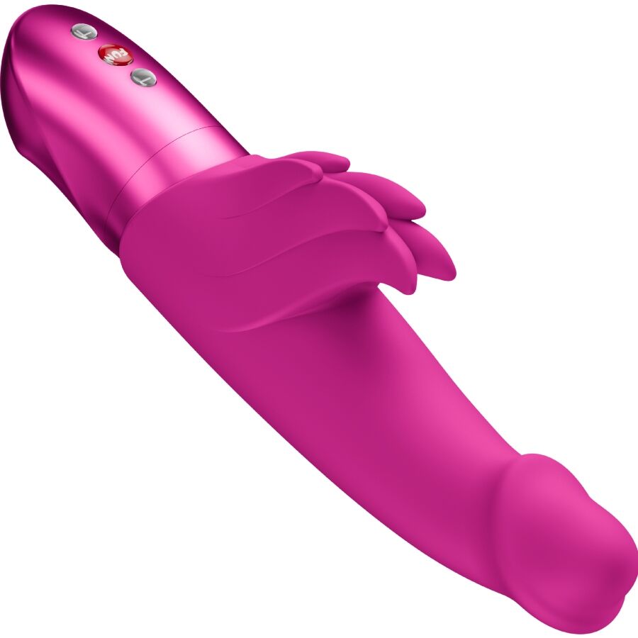 FUN FACTORY - VIBRATEUR LAPIN ANGE MÉCHANT MAGENTA