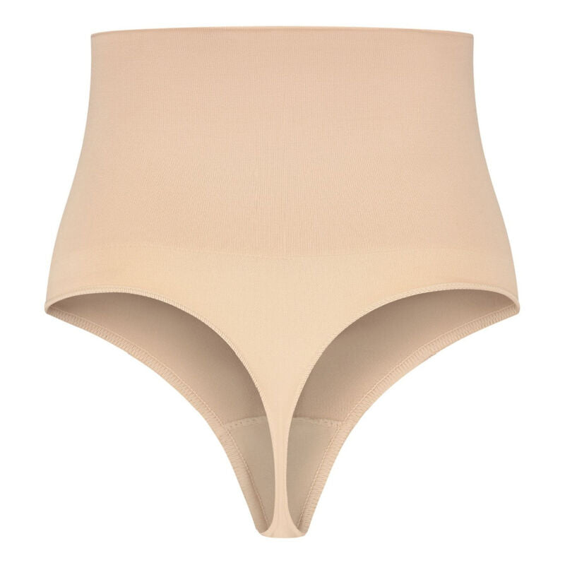 BYE-BRA - FAONNEUR SANS POINTS STYLE STRING BEIGE TAILLE M