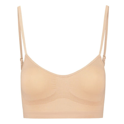 BYE-BRA - MEDIUM CONTROL SOUTIEN-GORGE SANS POINTS BEIGE TAILLE S