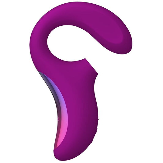 LELO - ENIGMA DOUBLE ASPIRATION STIMULATION MASSEUR  ROSE PROFONDE