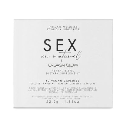 BIJOUX - COMPLÉMENT ALIMENTAIRE POUR UN ORGASME ÉCLATANT 60 CAPSULES