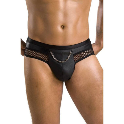 PASSION - 030 SLIP OUVERT TOM NOIR S/M