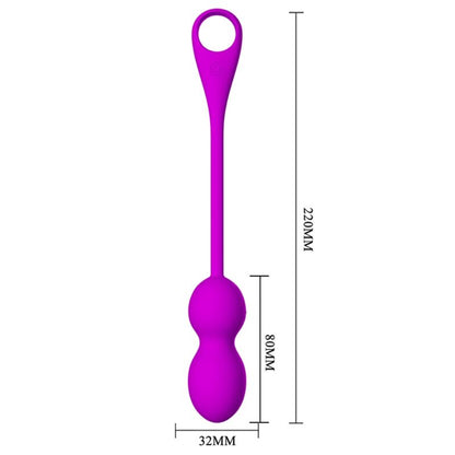PRETTY LOVE - BALLES VIBRANTES RECHARGEABLES ELVIRA VIOLET