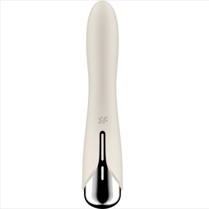SATISFYER - VIBRATEUR ROTATEUR SPINNING VIBE 1 G-SPOT BEIGE