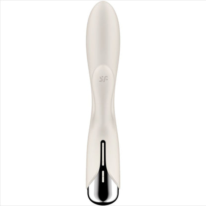 SATISFYER - SPINNING RABBIT 1 CLITORIS ET STIMULATION DU POINT G BEIGE