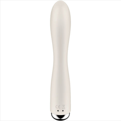 SATISFYER - SPINNING RABBIT 1 CLITORIS ET STIMULATION DU POINT G BEIGE