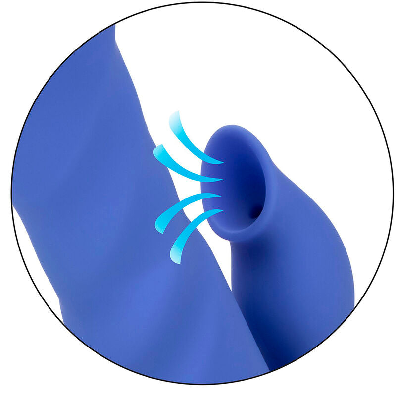 CALEXOTICS - LA LOVE VIBRATEUR & SUCCION BLEU PAR CALIFORNIA DREAMING