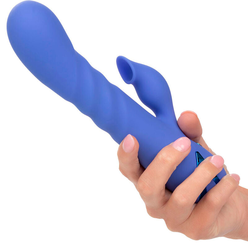 CALEXOTICS - LA LOVE VIBRATEUR & SUCCION BLEU PAR CALIFORNIA DREAMING