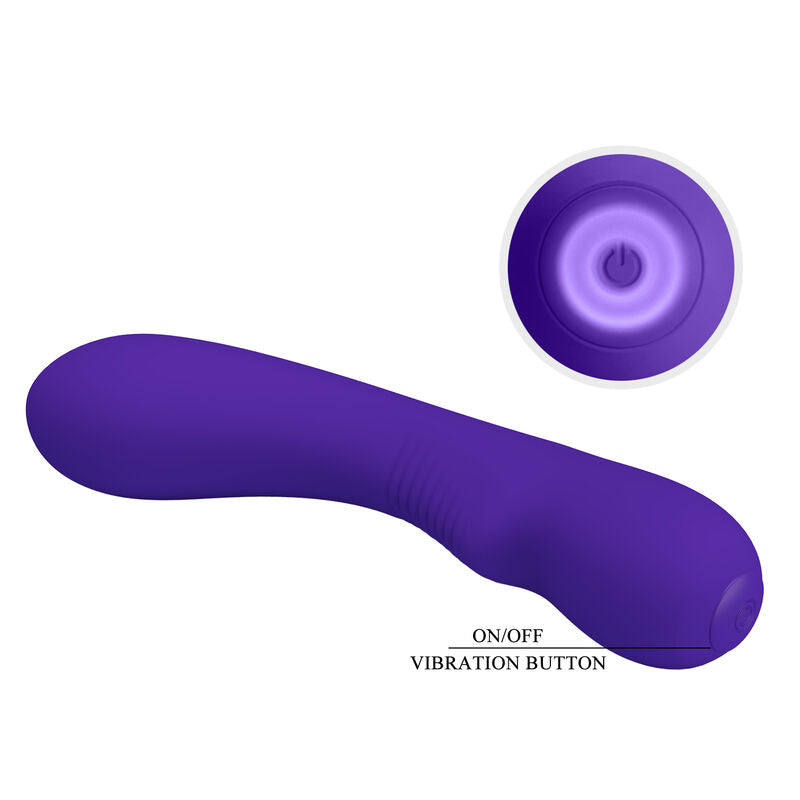 PRETTY LOVE TESTER PRESCOTT VIBRATEUR RECHARGEABLE VIOLET (NOT FOR SALE)