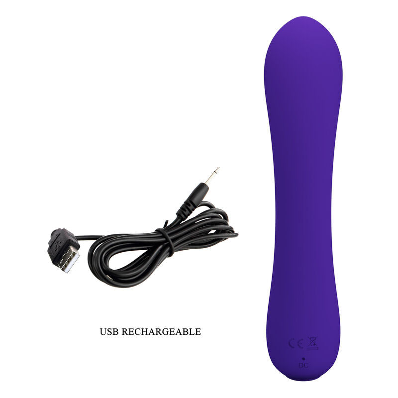 PRETTY LOVE TESTER PRESCOTT VIBRATEUR RECHARGEABLE VIOLET (NOT FOR SALE)