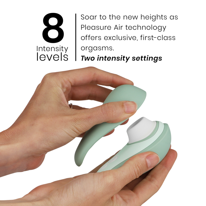 WOMANIZER - LIBERTY 2 STIMULATEUR DE CLITORIS ET ASPIRATION VERT CLAIR