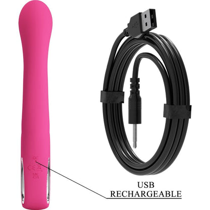 PRETTY LOVE - VIBRATEUR NOVAK RABBIT 12 VIBRATIONS ROSE