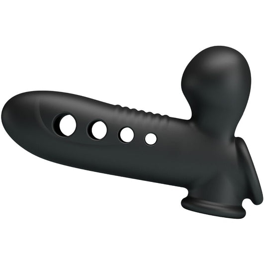 PRETTY LOVE TESTER CRANE PENIS COVER AVEC AIRBAG NOIR (NON À VENDRE)