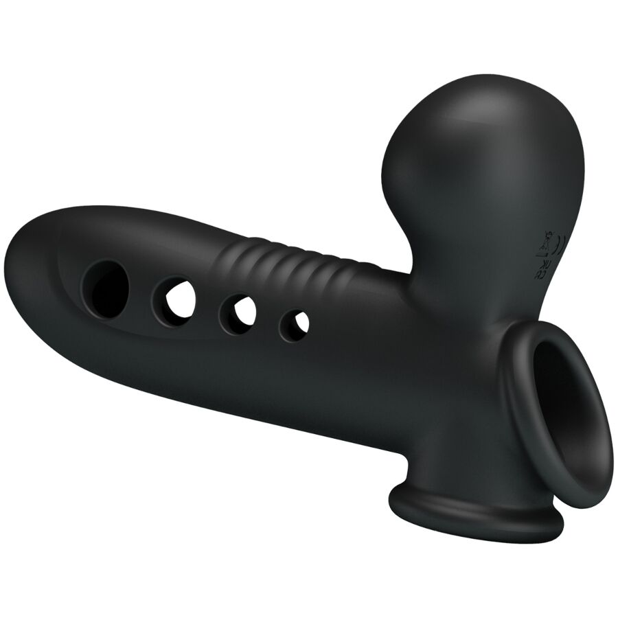 PRETTY LOVE TESTER CRANE PENIS COVER AVEC AIRBAG NOIR (NON À VENDRE)