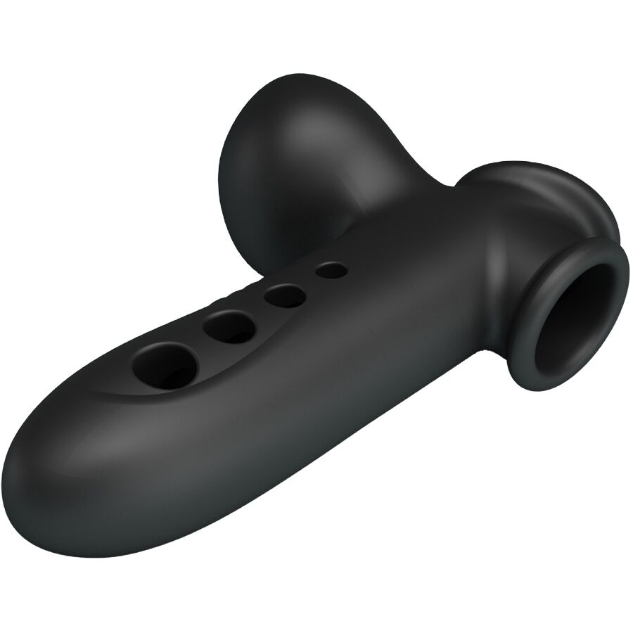 PRETTY LOVE TESTER CRANE PENIS COVER AVEC AIRBAG NOIR (NON À VENDRE)
