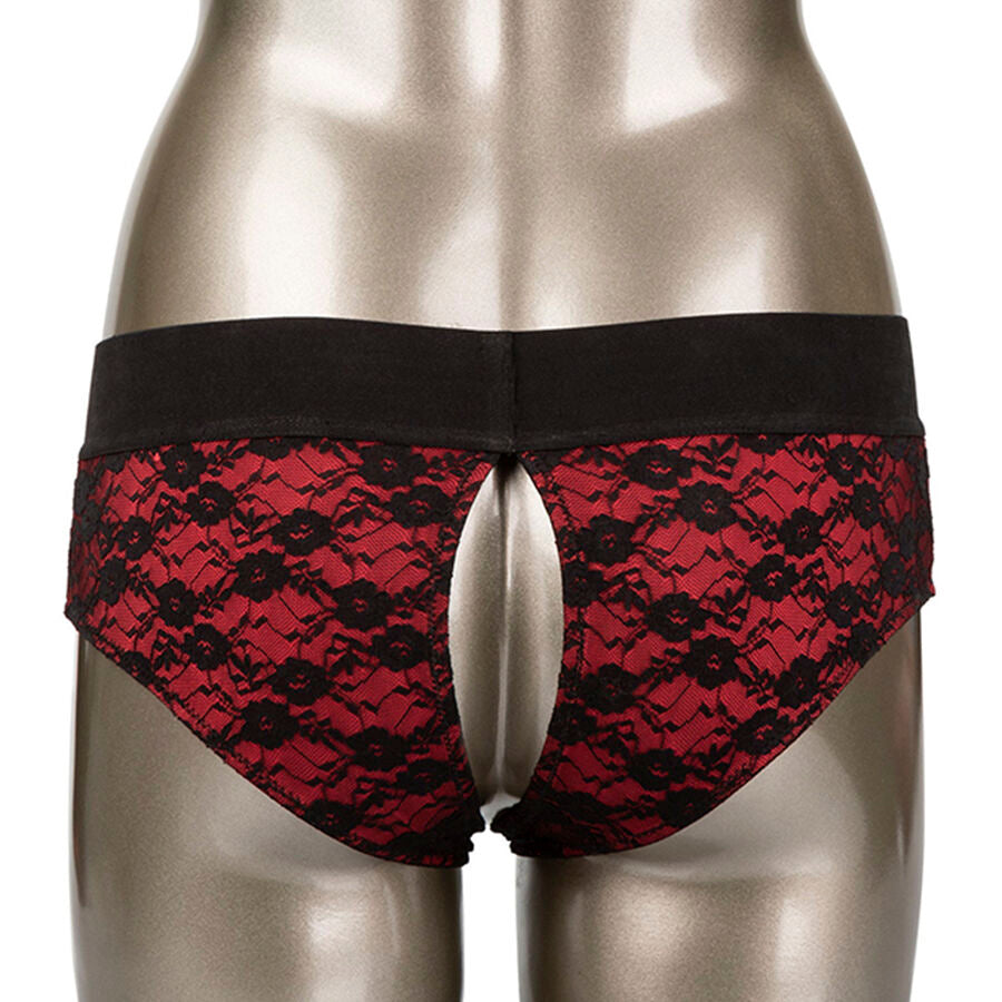 CALEXOTICS - SCANDAL ENSEMBLE CULOTTE SANS ENTREJAMBE AVEC GODE TAILLE S/M