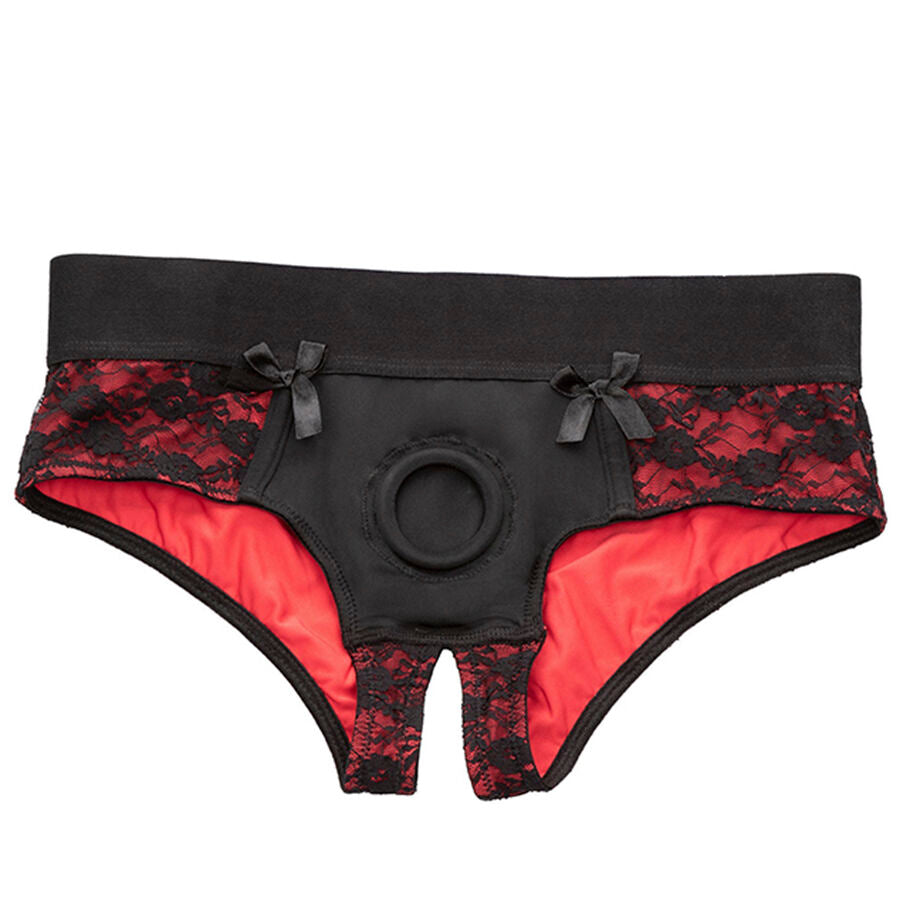 CALEXOTICS - SCANDAL ENSEMBLE CULOTTE SANS ENTREJAMBE AVEC GODE TAILLE S/M