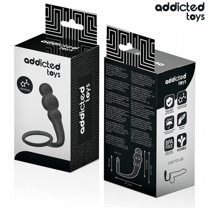 ADDICTED TOYS - PLUG ANAL AVEC ANNEAU MODÈLE 1