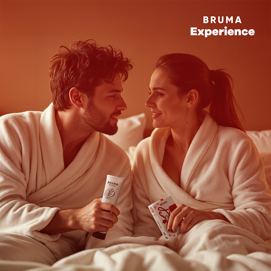 BRUMA XPERIENCE - KIT TENTATION VIBRO-ORGASMIQUE À LA FRAISE DOUCE