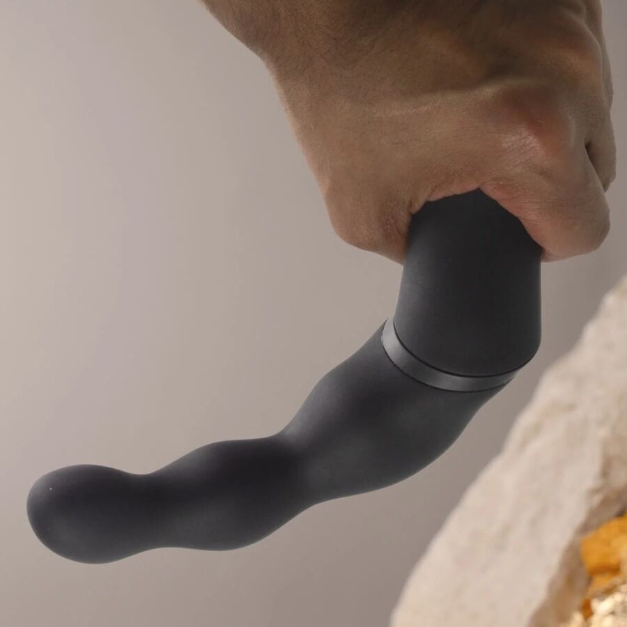 ROCKS-OFF - ADAPTATEUR DE VIBRATEUR PROSTATIQUE ET ANAL NOIR