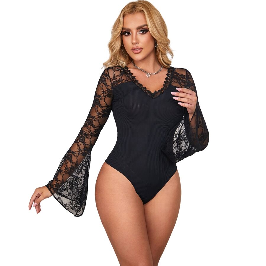 SUBBLIME - TEDDY MOTIF FLORAL S / M
