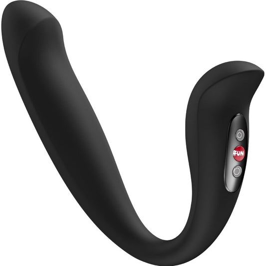 FUN FACTORY - VIBRATEUR À DOUBLE IMPULSION D'AIR INSÉRABLE VELOCE NOIR