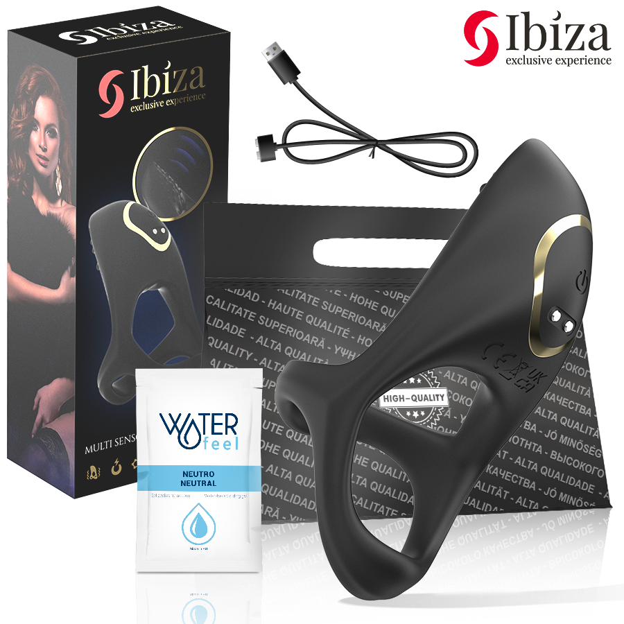 IBIZA - ANNEAU PÉNIS MULTISENSORIEL