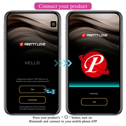 PRETTY LOVE - DORA VIBRATEUR INVISIBLE AVEC APPLICATION GRATUITE