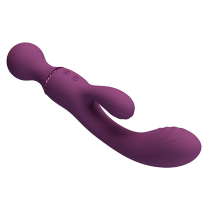 PRETTY LOVE - VIBRATEUR POINT G VIOLET POLYVALENT