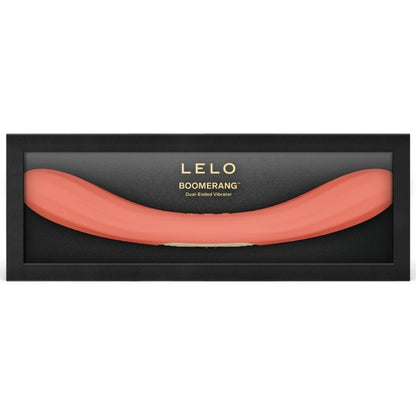 LELO - BOOMERANG VIBRATEUR DOUBLE EXTENSION ROUGE CORAIL
