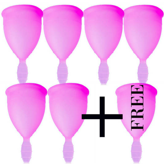 NINA KIKÍ - COUPE MENSTRUELLE VIOLET TAILLE S 6 + 1 GRATUITE