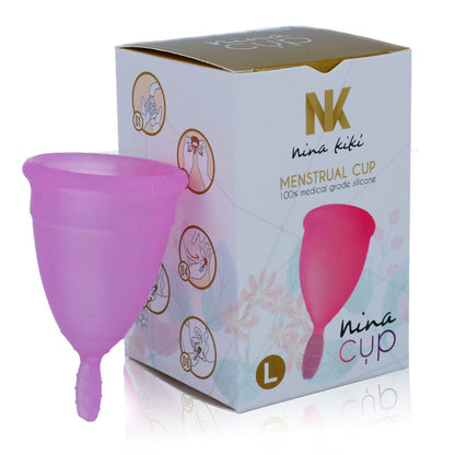 NINA KIKÍ - COUPE MENSTRUELLE VIOLET - TAILLE L